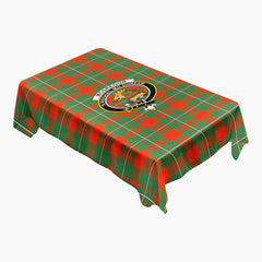 McGregor Ancient Tartan Crest Tablecloth