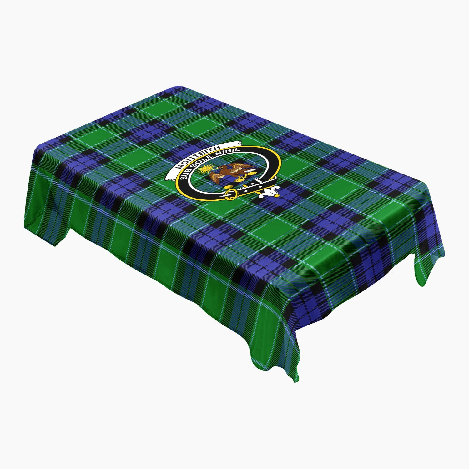 Monteith Tartan Crest Tablecloth