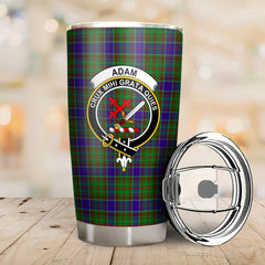 Adam Tartan Crest Tumbler