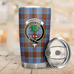 Anderson Modern Tartan Crest Tumbler