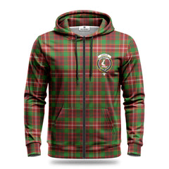 Ainslie Tartan Crest Hoodie