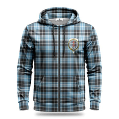 Clark Ancient Tartan Crest Hoodie