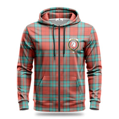 Dunbar Ancient Tartan Crest Hoodie