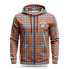 MacFarlane Ancient Tartan Crest Hoodie