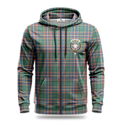 MacFarlane Hunting Ancient Tartan Crest Hoodie