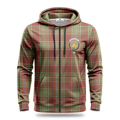 MacGillivray Hunting Ancient Tartan Crest Hoodie