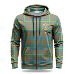 MacIntosh Hunting Ancient Tartan Crest Hoodie