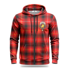 MacIver Modern Tartan Crest Hoodie