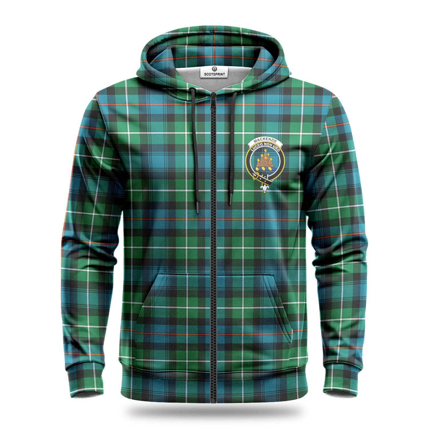 MacKenzie Ancient Tartan Crest Hoodie