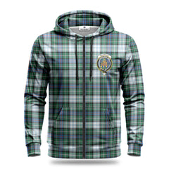 MacKenzie Dress Ancient Tartan Crest Hoodie