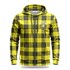 MacLeod of Lewis Modern Tartan Crest Hoodie