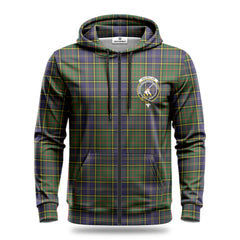 MacMillan Hunting Modern Tartan Crest Hoodie