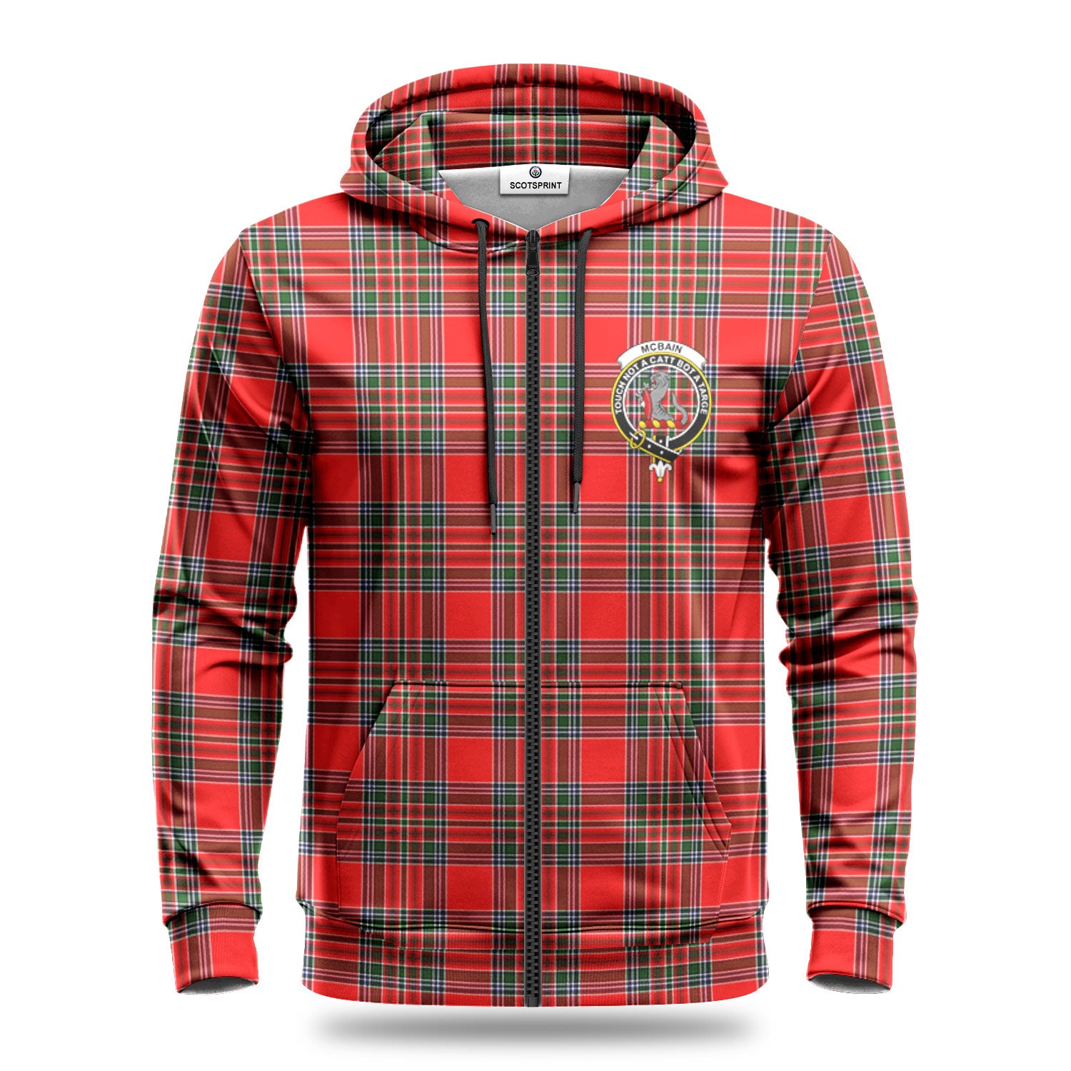 McBain Tartan Crest Hoodie