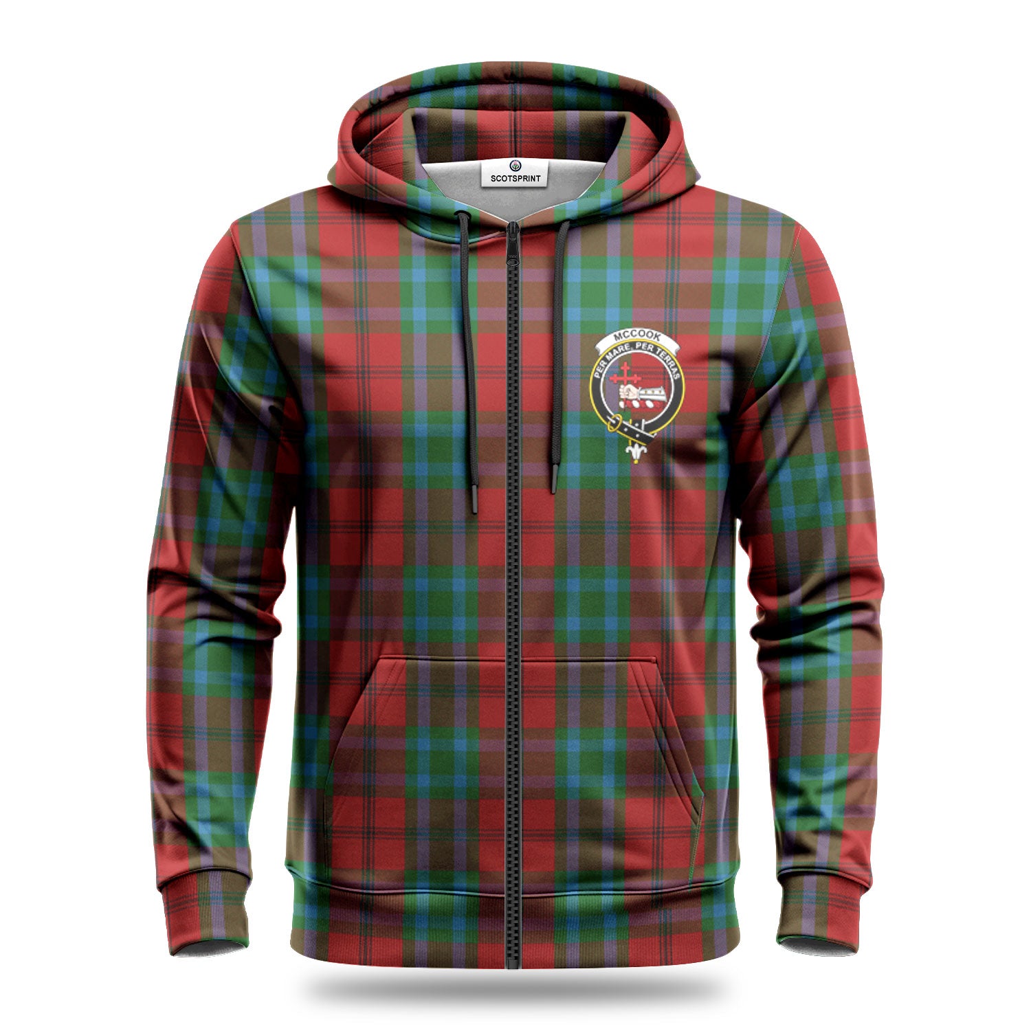 McCook Tartan Crest Hoodie