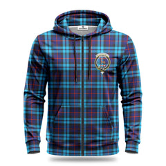 McCorquodale Tartan Crest Hoodie