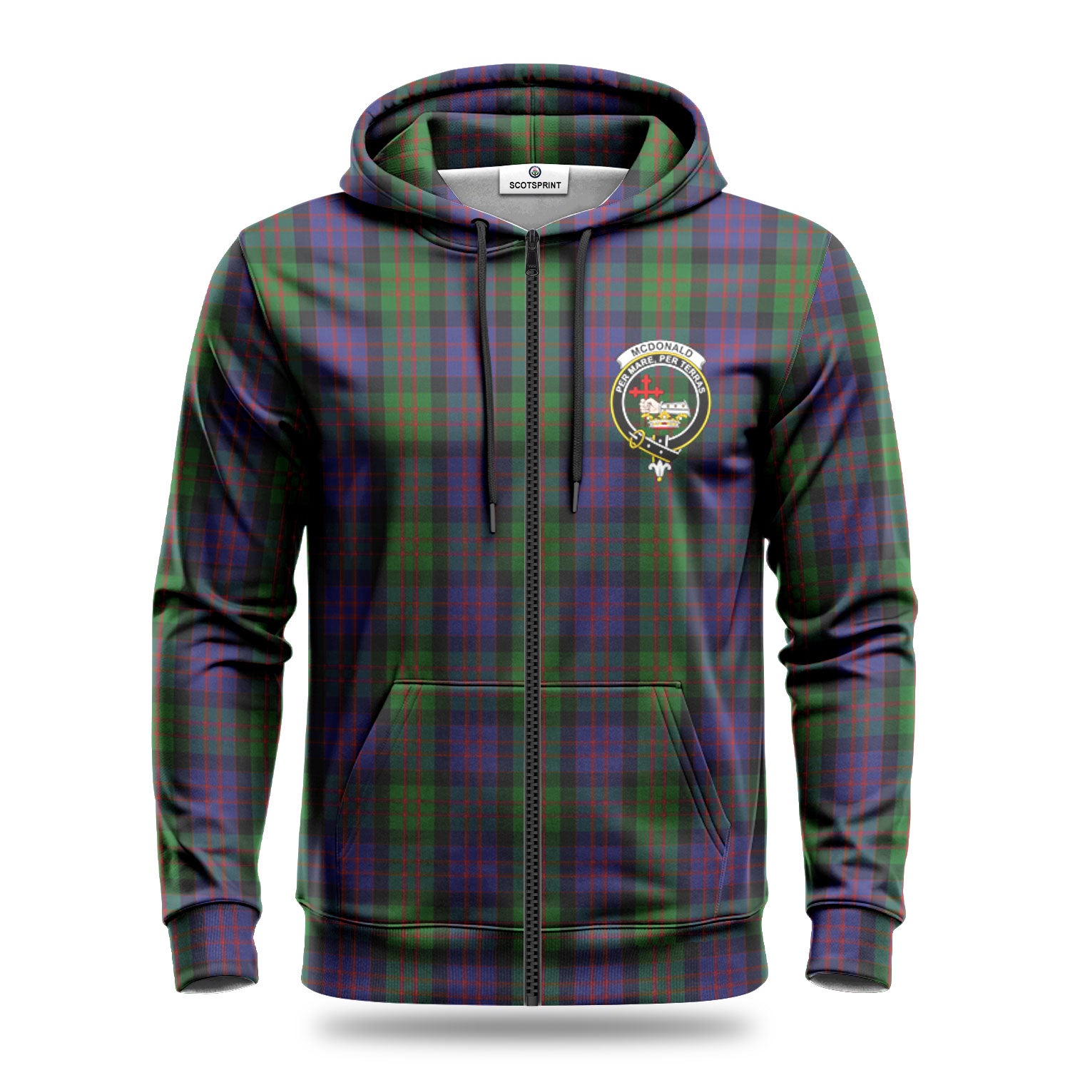 McDonald Tartan Crest Hoodie