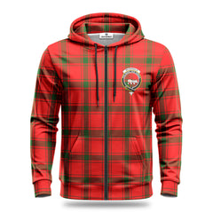 McDonald of Sleat Tartan Crest Hoodie