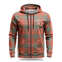 McDougall Ancient Tartan Crest Hoodie