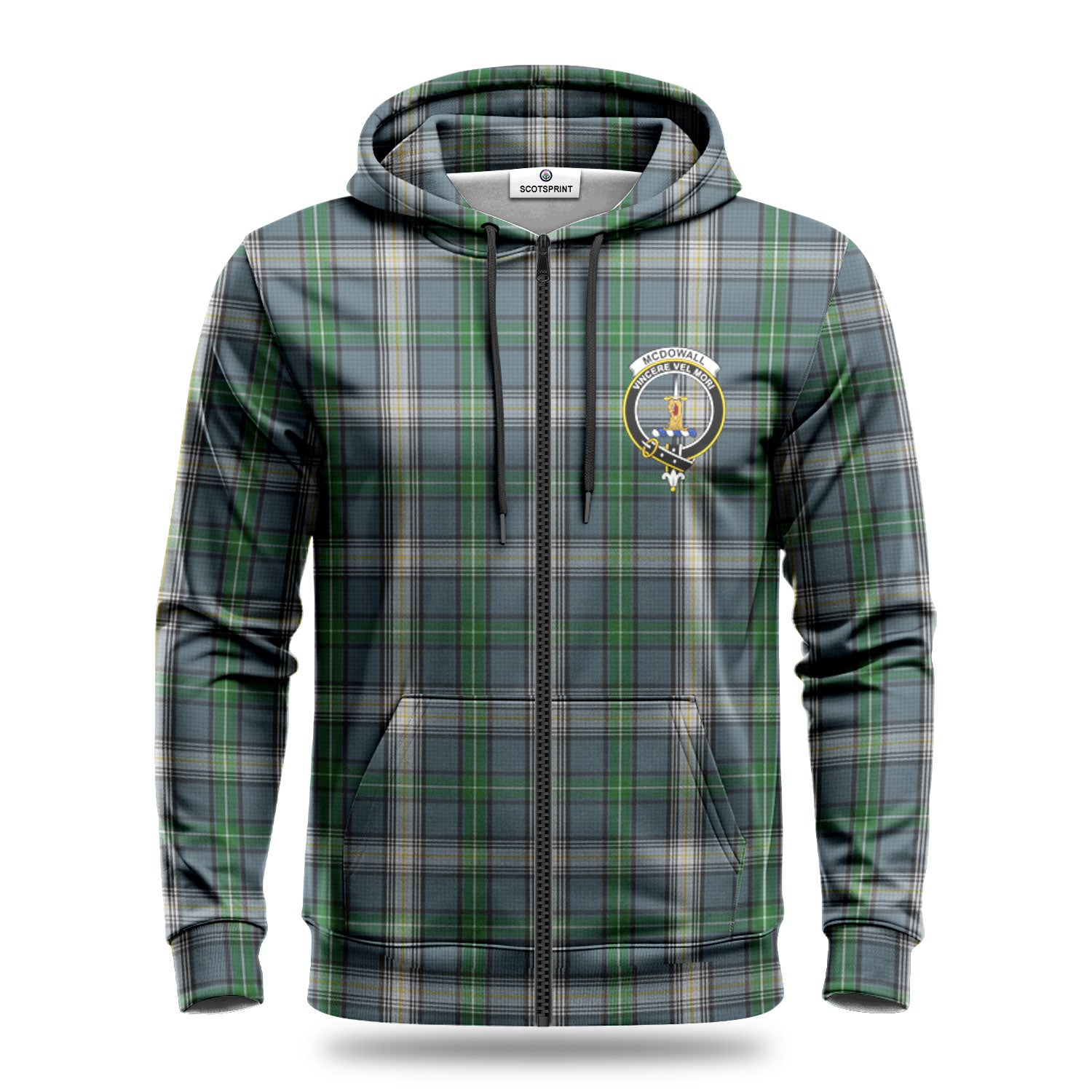 McDowall Tartan Crest Hoodie