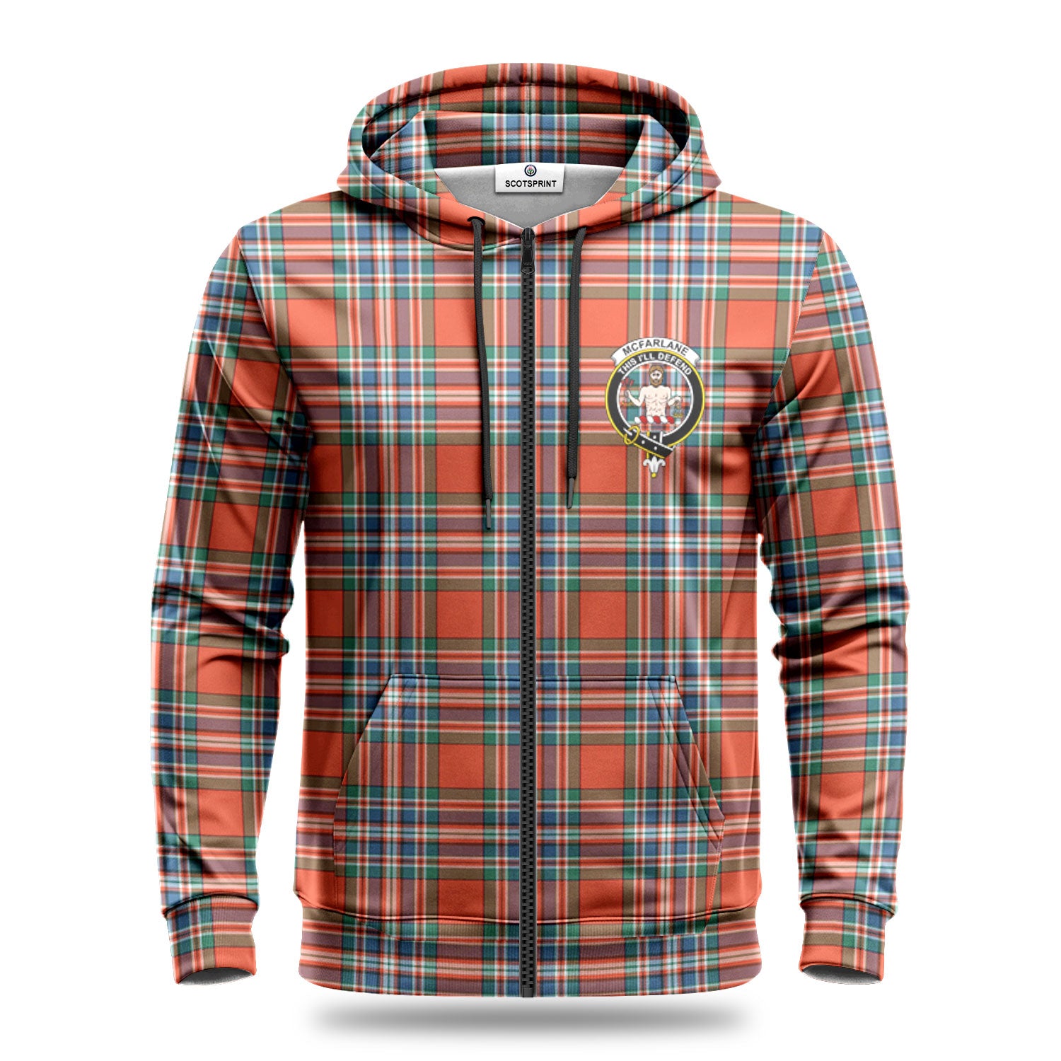 McFarlane Ancient Tartan Crest Hoodie