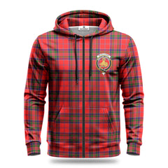 McGillivray Modern Tartan Crest Hoodie