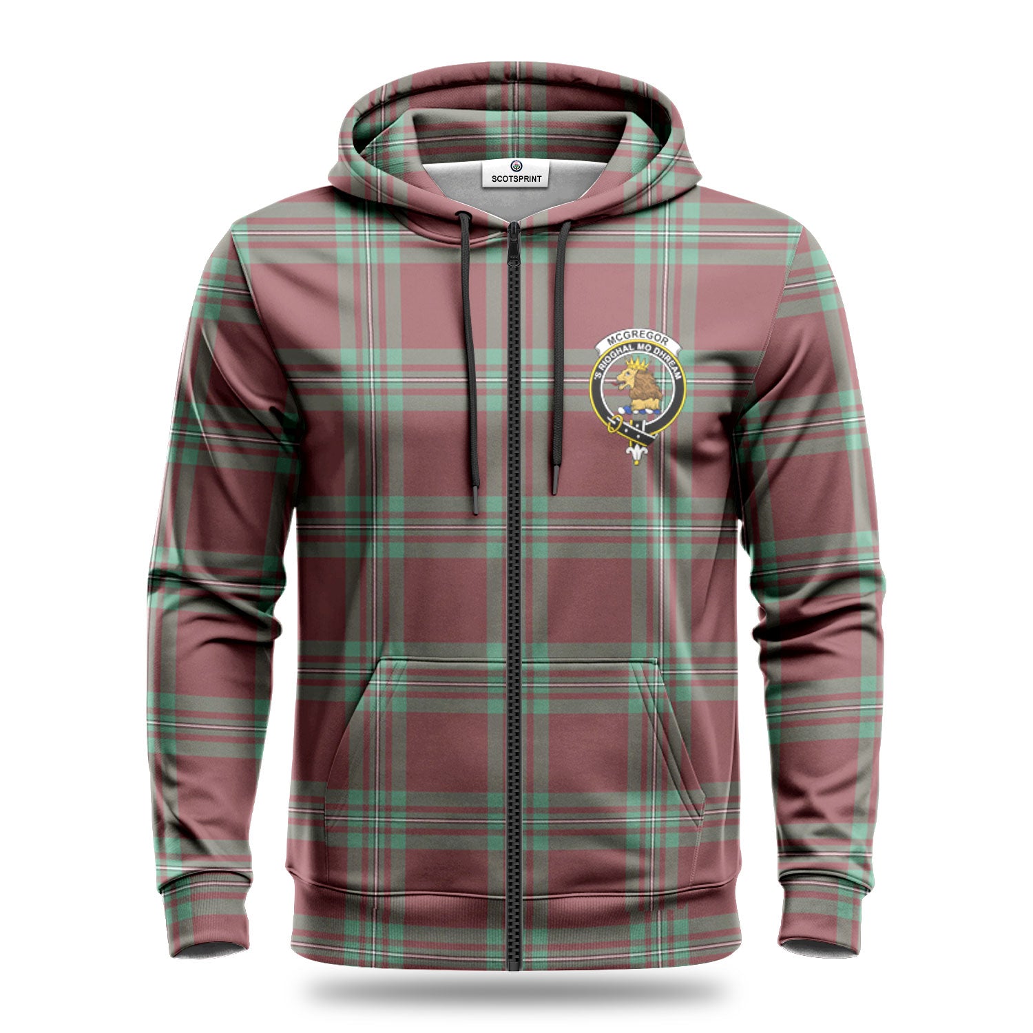 McGregor Hunting Ancient Tartan Crest Hoodie