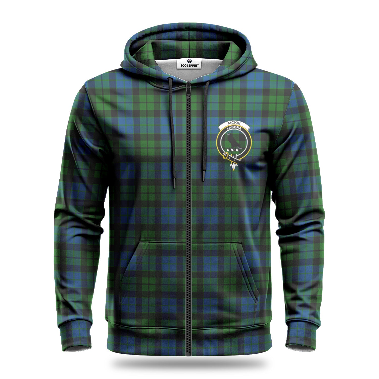 McKie Tartan Crest Hoodie