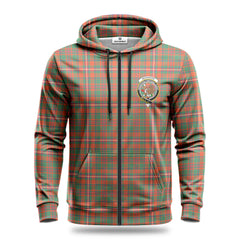 McKinnon Ancient Tartan Crest Hoodie