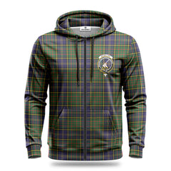 McMillan Hunting Modern Tartan Crest Hoodie