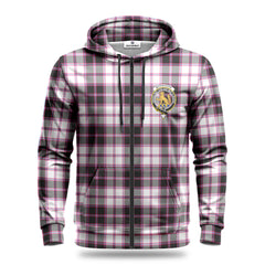 McPherson Hunting Modern Tartan Crest Hoodie