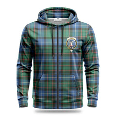 McRae Hunting Ancient Tartan Crest Hoodie