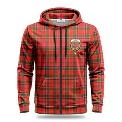 Munro Modern Tartan Crest Hoodie