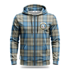 Napier Ancient Tartan Crest Hoodie