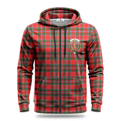 Spens (or Spence) Tartan Crest Hoodie