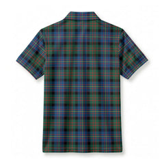Cameron of Erracht Ancient Tartan Crest Birdseye Mesh Polo Shirt