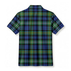 Campbell Argyll Ancient Tartan Crest Birdseye Mesh Polo Shirt