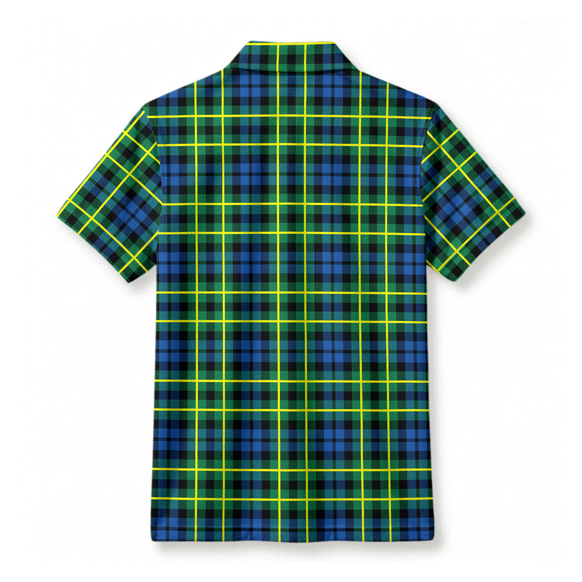 Campbell of Breadalbane Ancient Tartan Crest Birdseye Mesh Polo Shirt