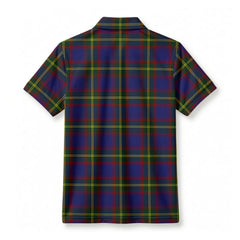 Durie Tartan Crest Birdseye Mesh Polo Shirt