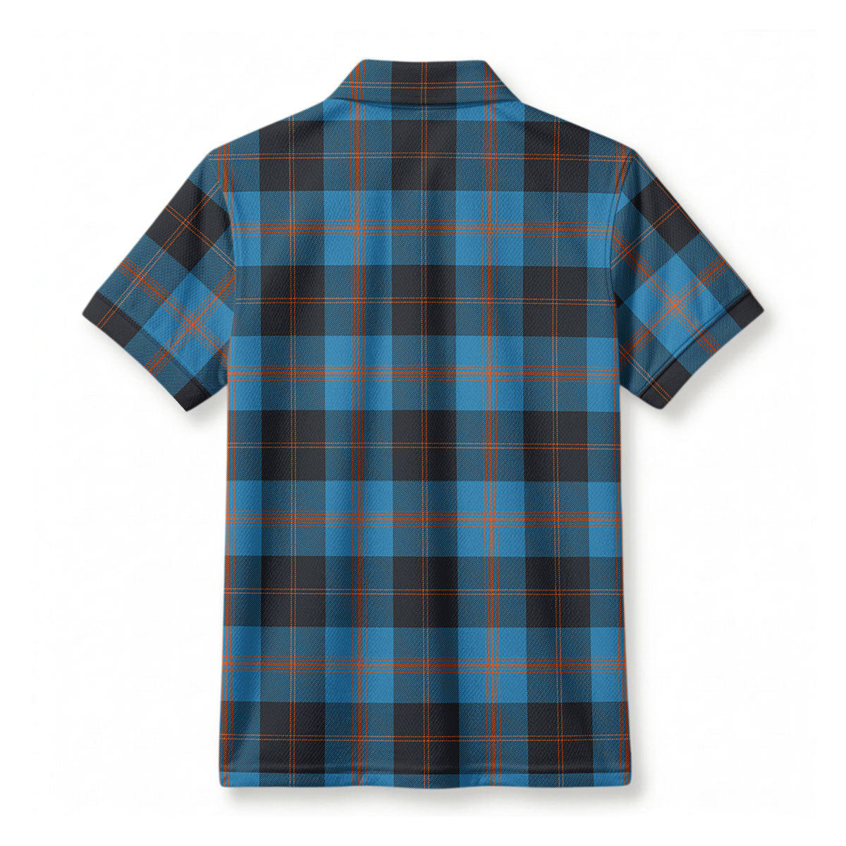 Garden Tartan Crest Birdseye Mesh Polo Shirt