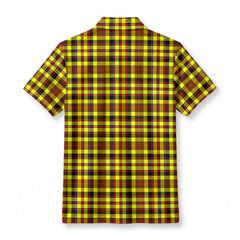 Jardine Tartan Crest Birdseye Mesh Polo Shirt