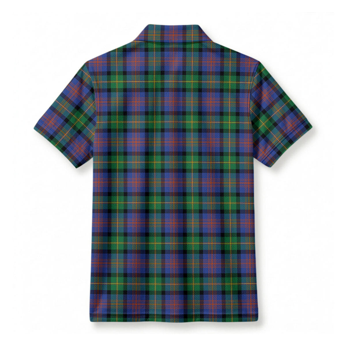 Logan Ancient Tartan Crest Birdseye Mesh Polo Shirt