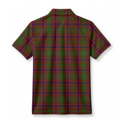 Lumsden Tartan Crest Birdseye Mesh Polo Shirt