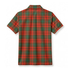MacAuley Ancient Tartan Crest Birdseye Mesh Polo Shirt