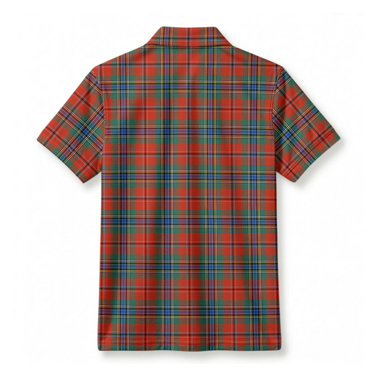 MacLean of Duart Ancient Tartan Crest Birdseye Mesh Polo Shirt