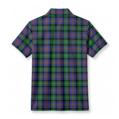 MacLennan Ancient Tartan Crest Birdseye Mesh Polo Shirt