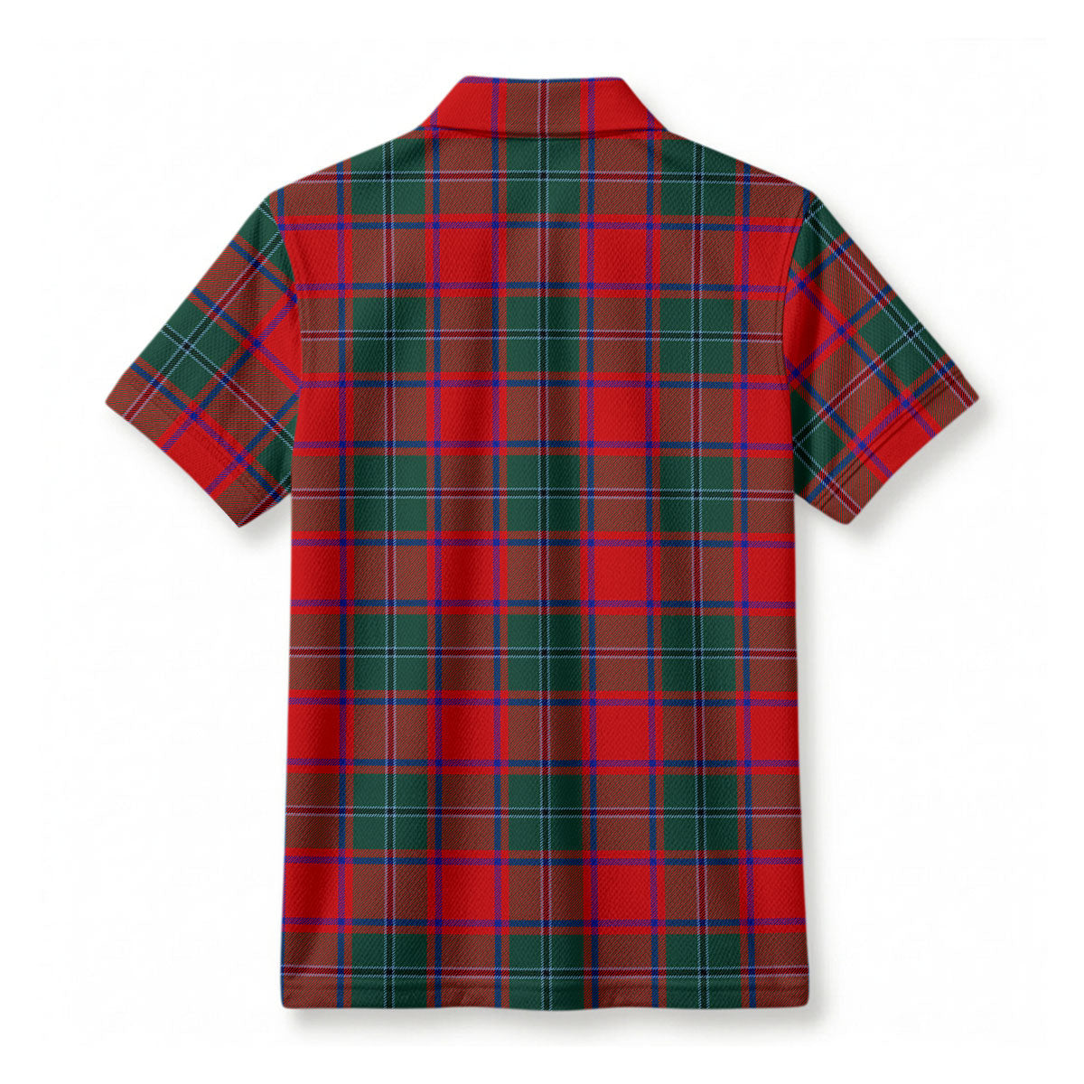 MacPhail Clan Tartan Crest Birdseye Mesh Polo Shirt