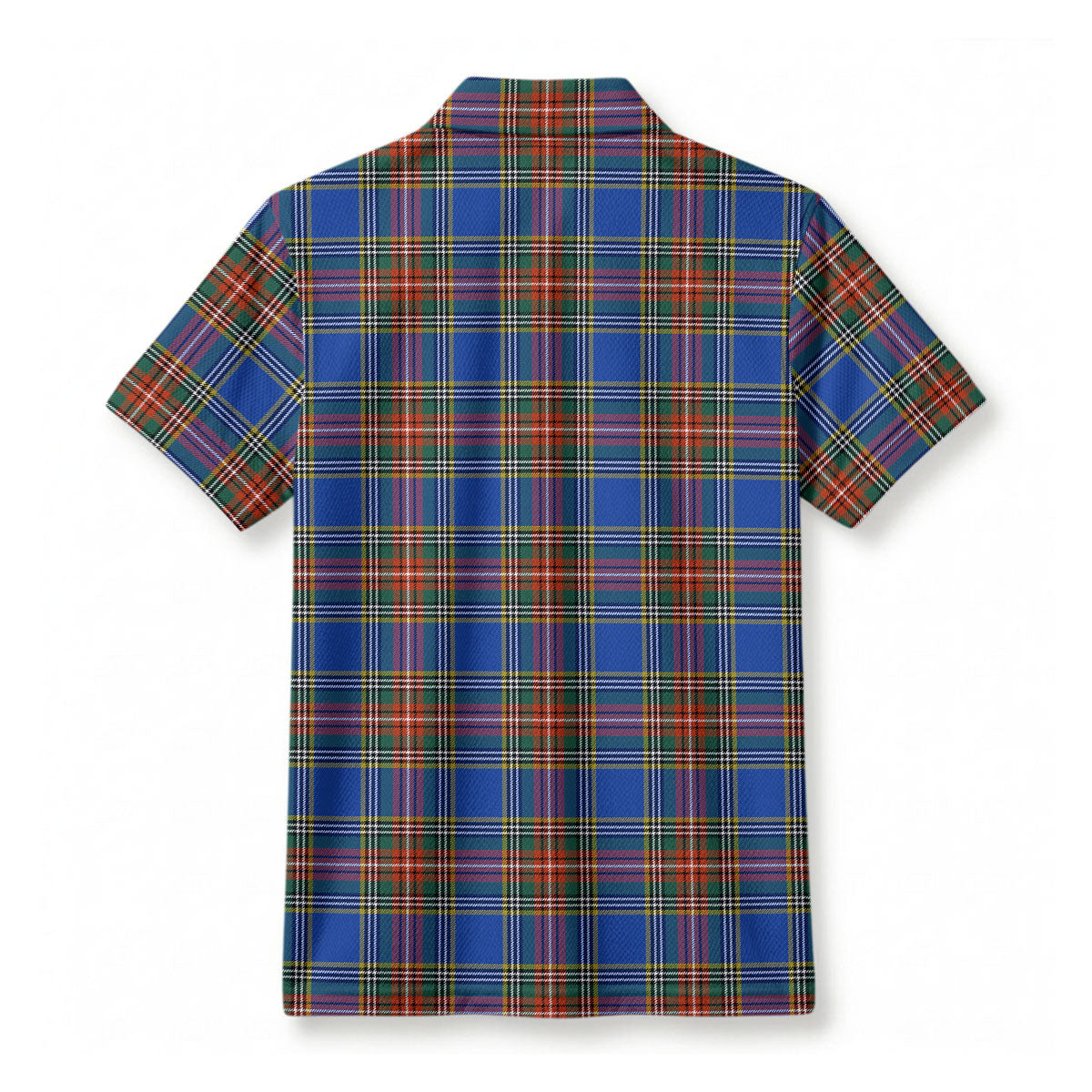 McBeth Ancient Tartan Crest Birdseye Mesh Polo Shirt