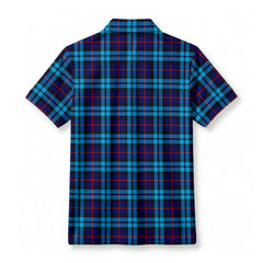 McCorquodale Tartan Crest Birdseye Mesh Polo Shirt