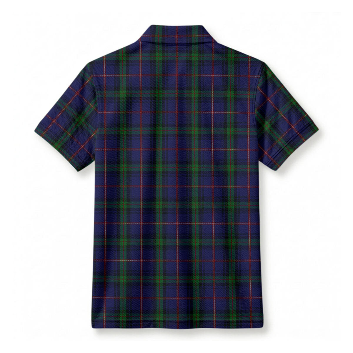 McLafferty Tartan Crest Birdseye Mesh Polo Shirt