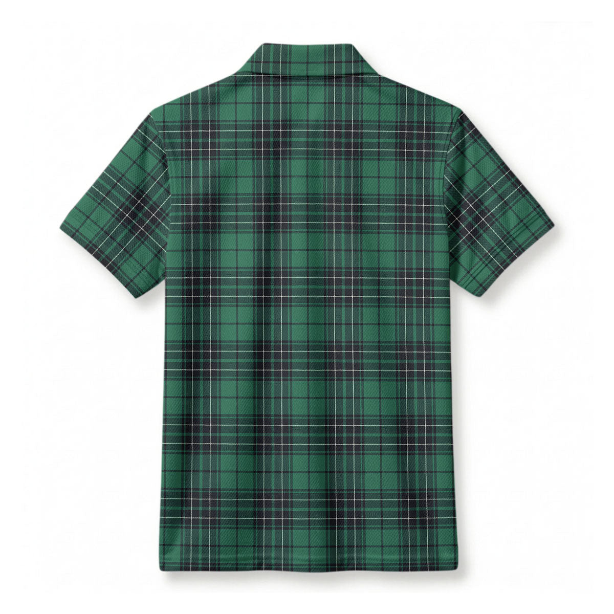 McLean Hunting Ancient Tartan Crest Birdseye Mesh Polo Shirt